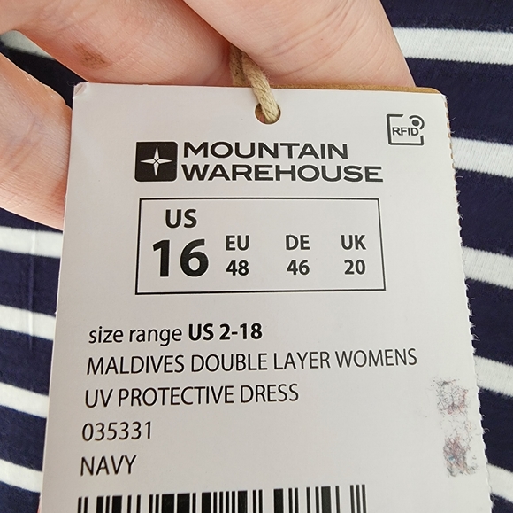 Mountain Wearhouse double layer UV protective Maternity dress size 16 - Picture 6 of 7
